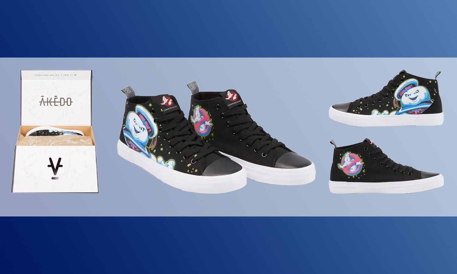 sneakers akedo ghostbusters visuel slider horizontal