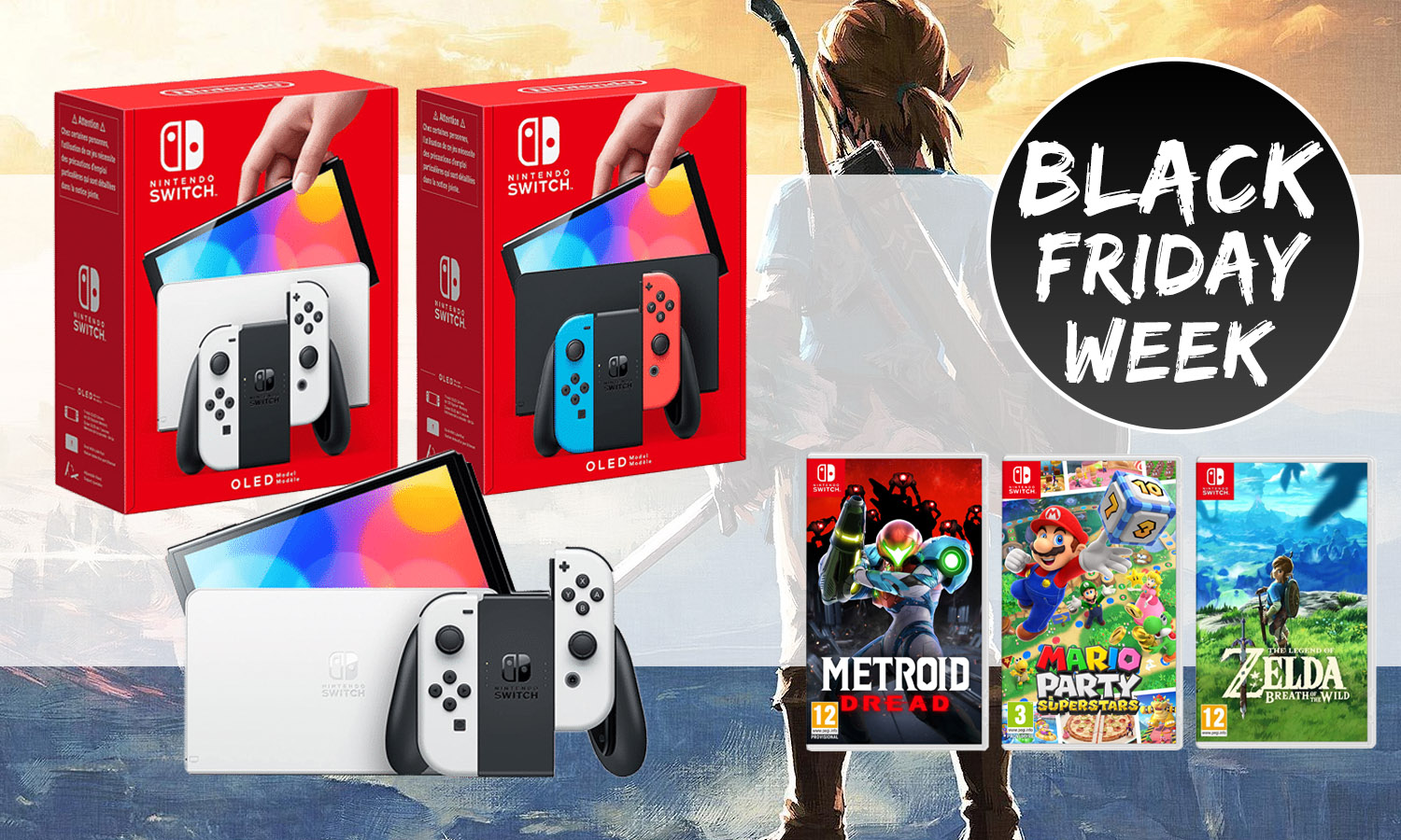 slider black friday week promo switch oled