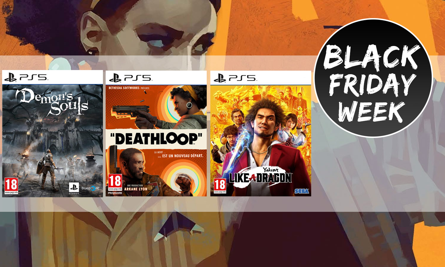 slider sélection jeux ps5 black friday week