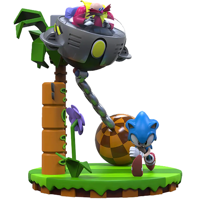 Numskull Sega Statuette Sonic 30e anniversaire visuel produit