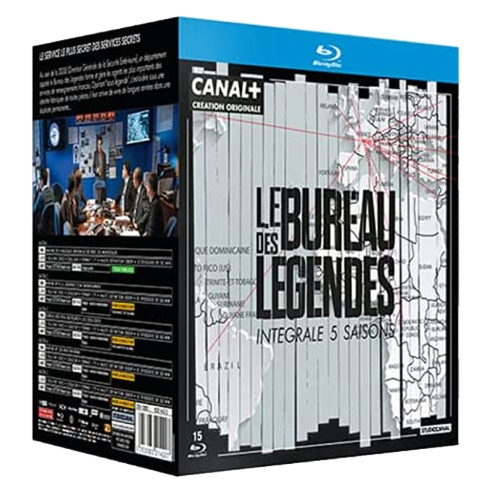 Le Bureau des légendes intégrale en Blu Ray (5 saisons) visuel produit