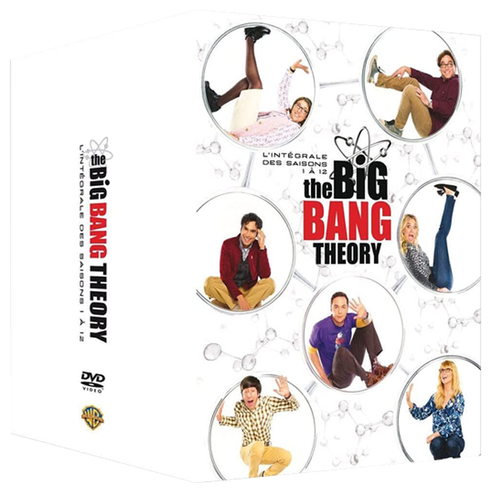 big bang theorie visuel produit intégrale dvd