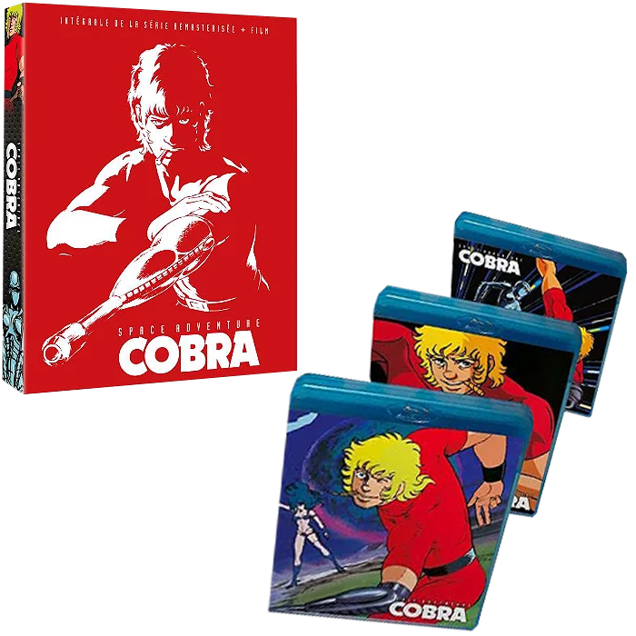 cobra intégrale blu ray avec film visuel produit