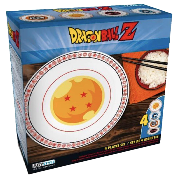 assiettes dragon ball visuel produit