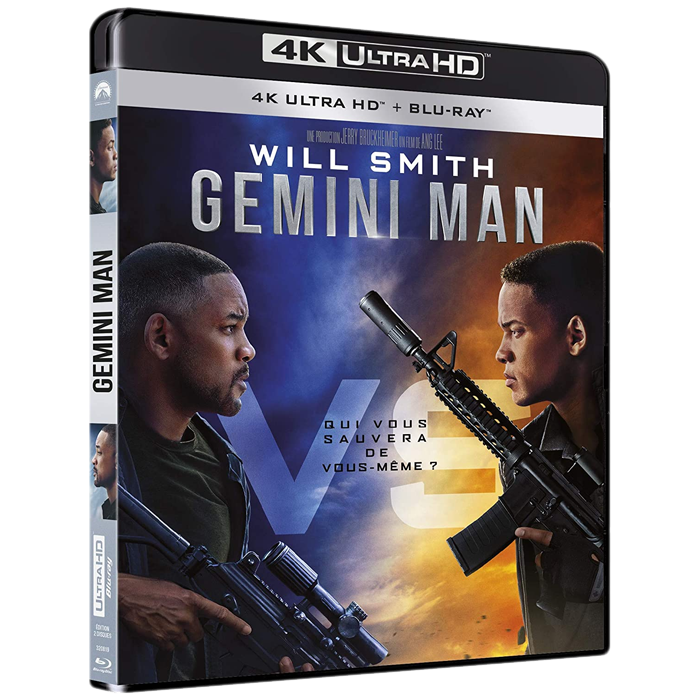 Gemini Man Blu Ray 4K visuel produit
