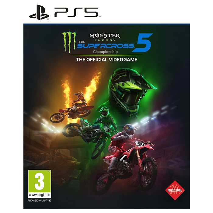 monster energy supercross 5 ps5 visuel produit