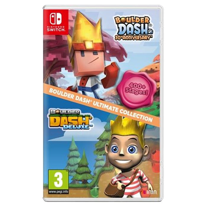 boulder dash ultimate switch visuel produit