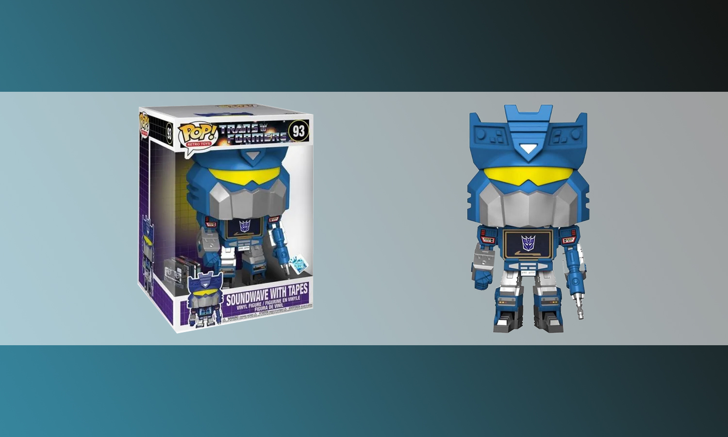 funko pop transformer visuel slider
