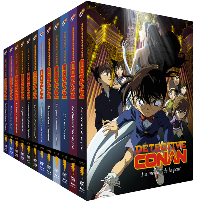 Intégrale Blu Ray Detective Conan Films 12 à 22 visuel produit