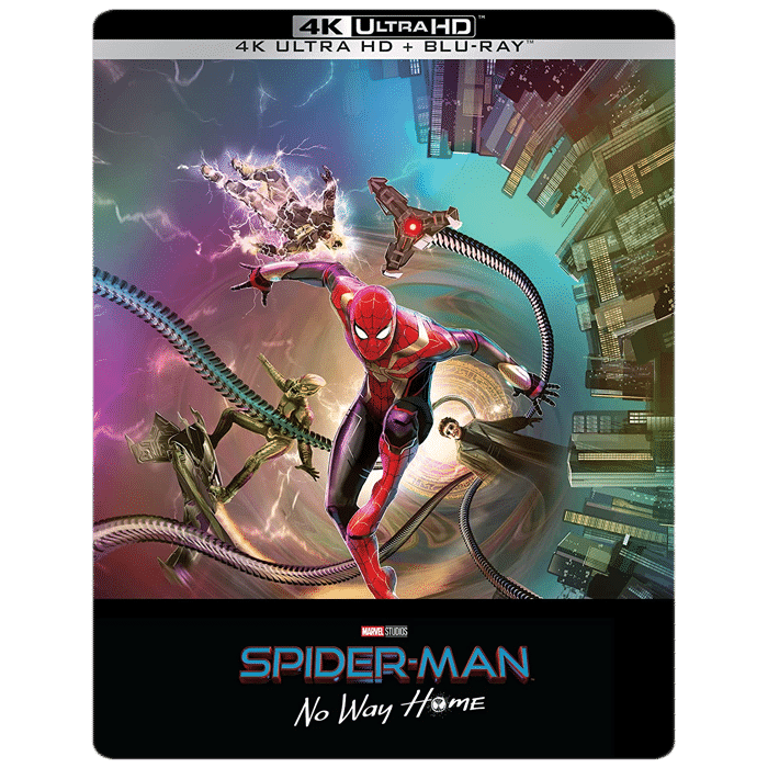 SpiderMan No Way Home 4K Steelbook Amazon visuel produit
