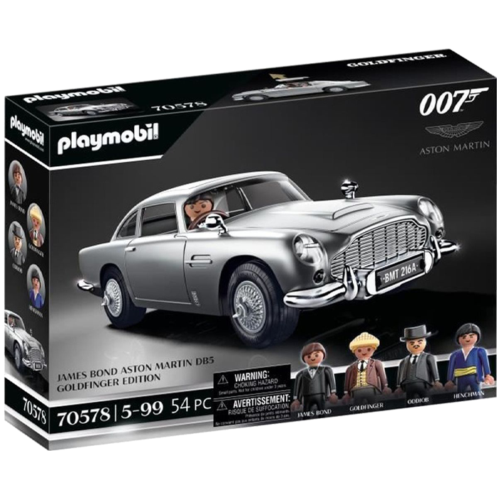 Playmobil Aston martins DB5 visuel produit