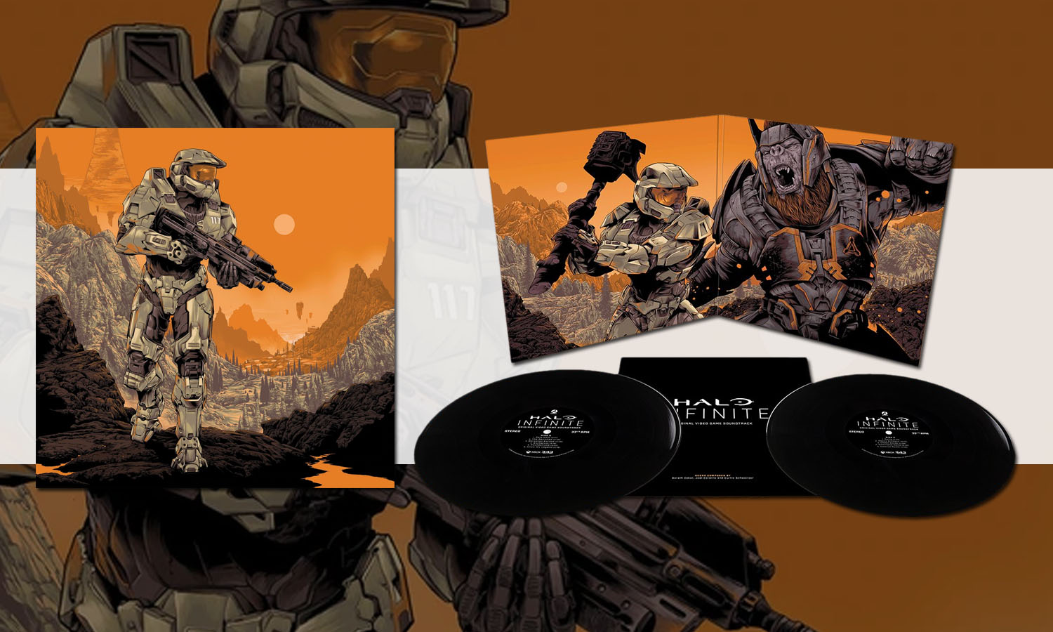 SLIDER OST double vinyle Halo Infinite