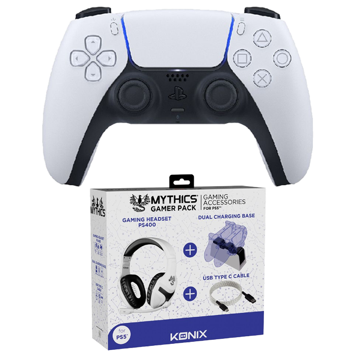 pack manette ps5 et accessoires visuel produit