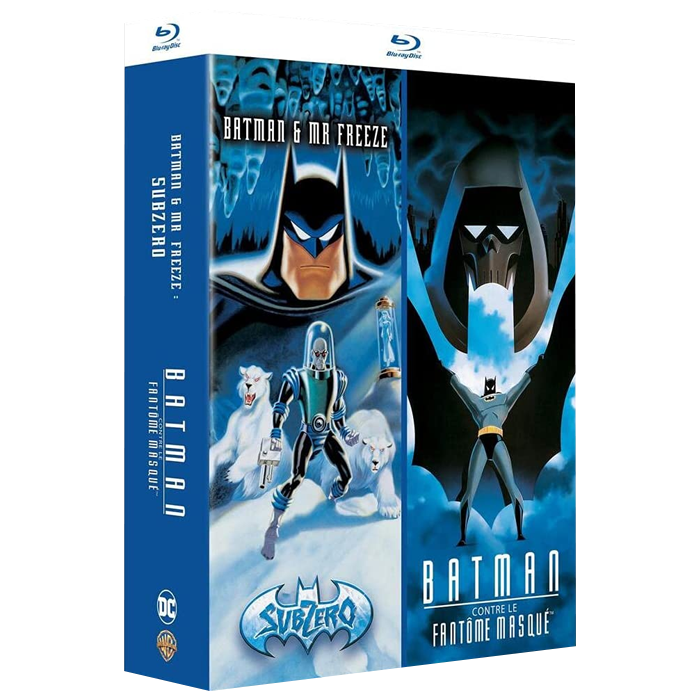 coffret batman 2 films blu ray