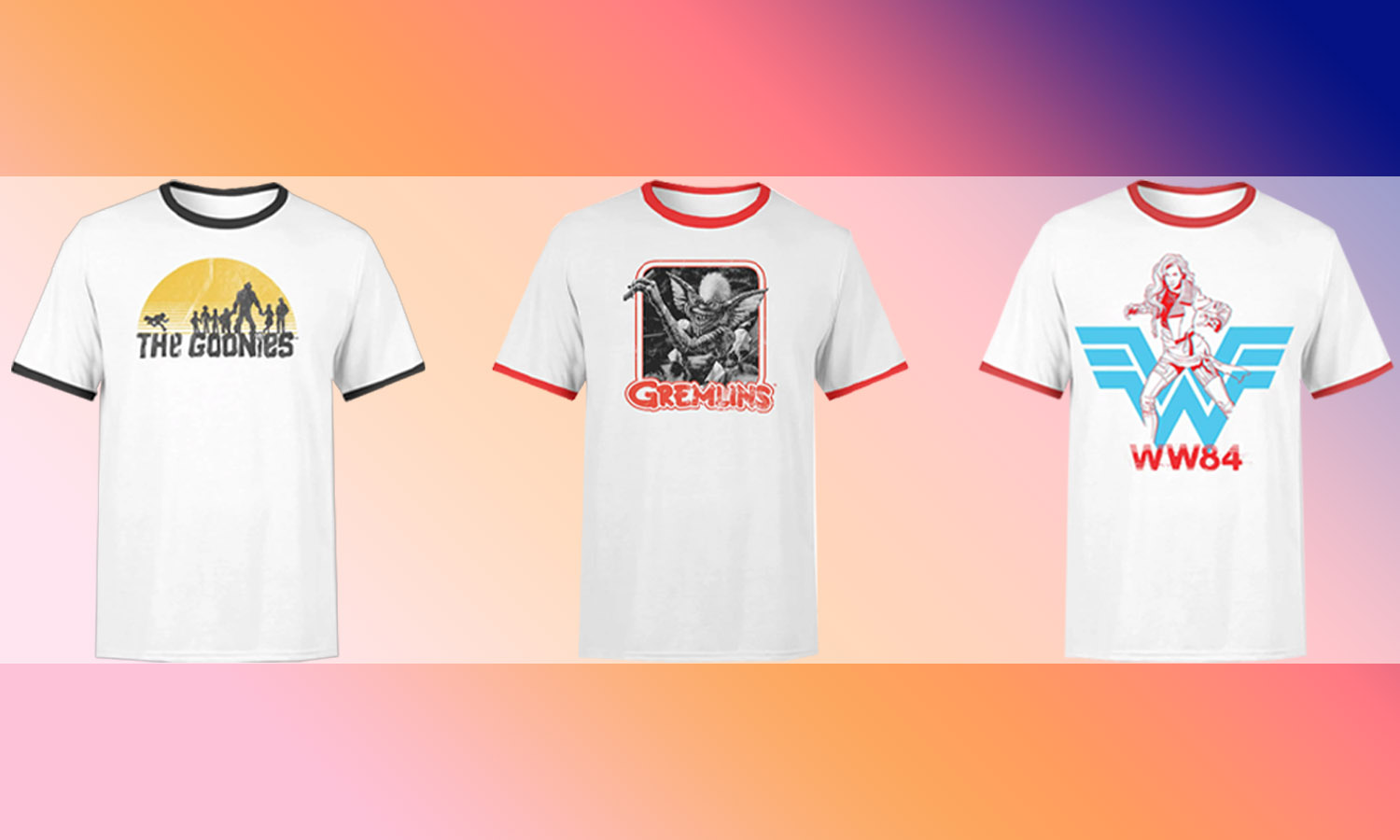 selection tshirt Zavvi janvier 22 visuel slider