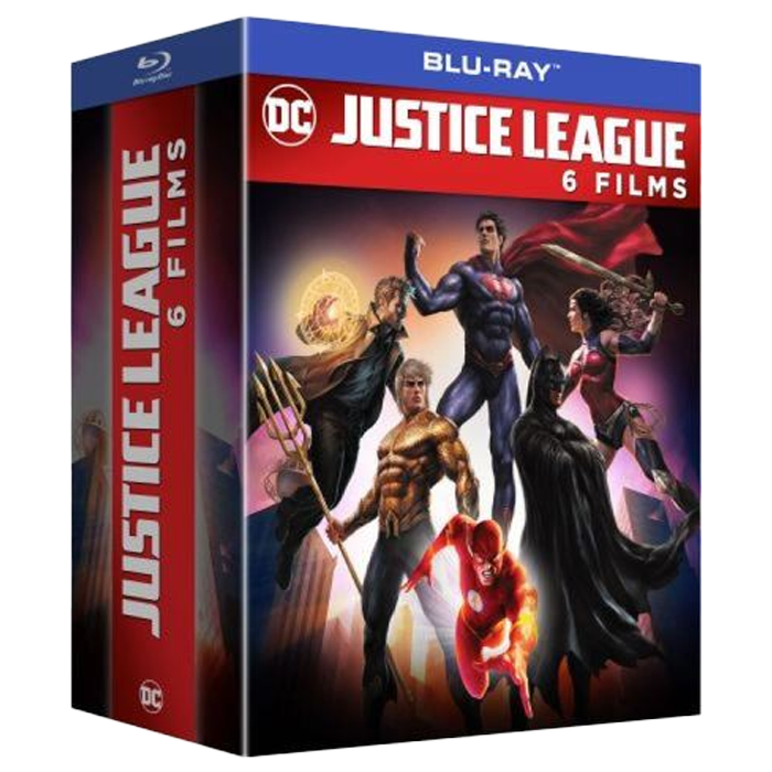 justice league 6 animes bluray visuel produit