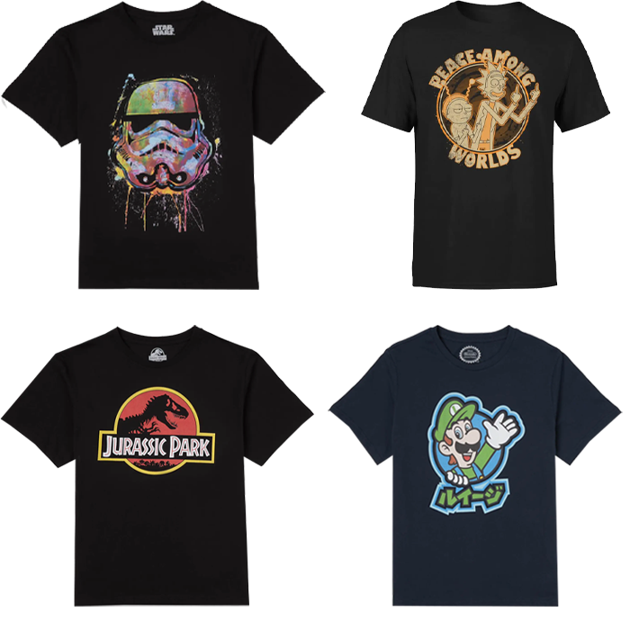 T-shirt promo zavvi visuel produit