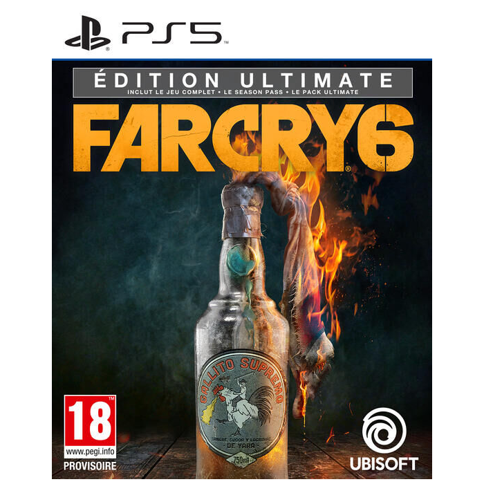 far cry 6 ultimate ps5 visuel produit