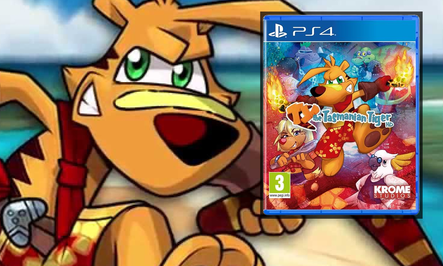 Ty the Tasmanian Tiger HD sur PS4