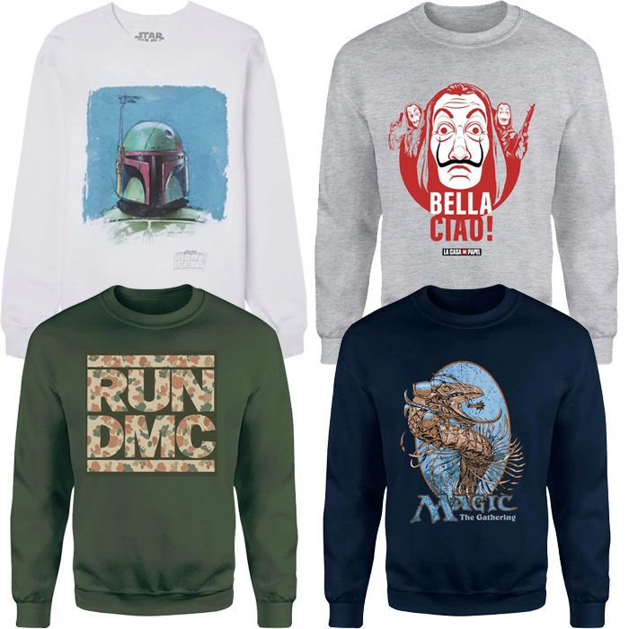 Promo sweat Zavvi visuel produit