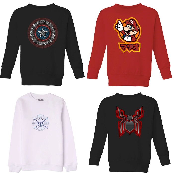 sweatshirts enfant zavvi visuel produit