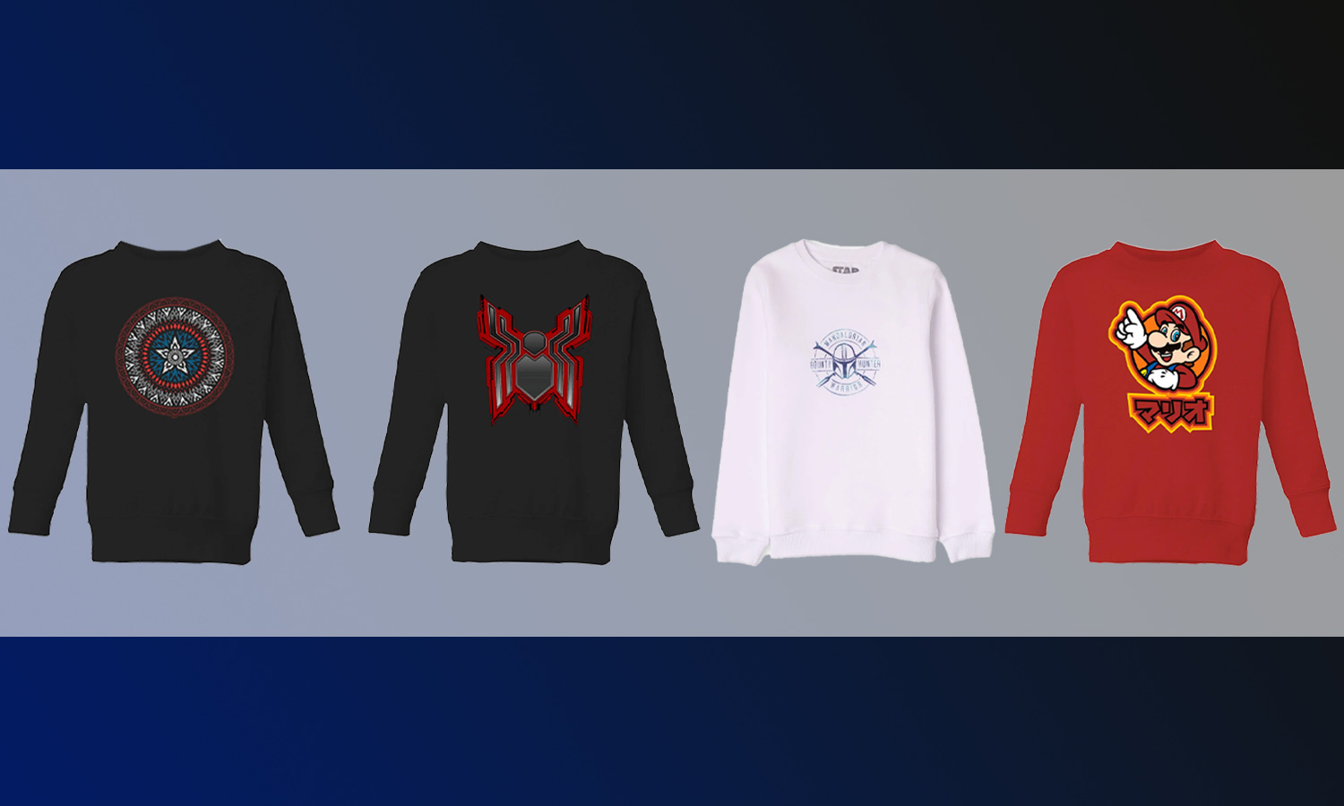 sweatshirts enfants zavvi visuel slider horizontal