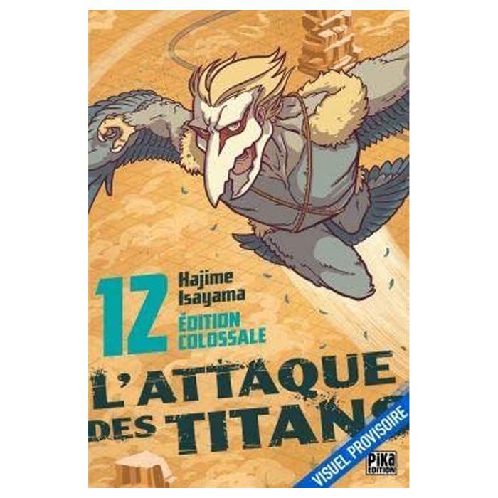 L'attaque des Titans Tome 12 Edition Colossale visuel produit
