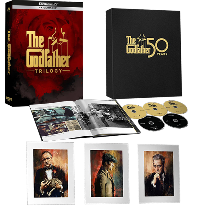 Le Parrain Trilogie 4K visuel produit v2