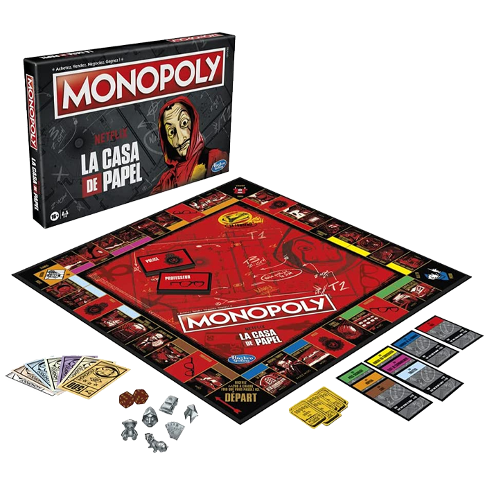 Monopoly La Casa de Papel visuel produit