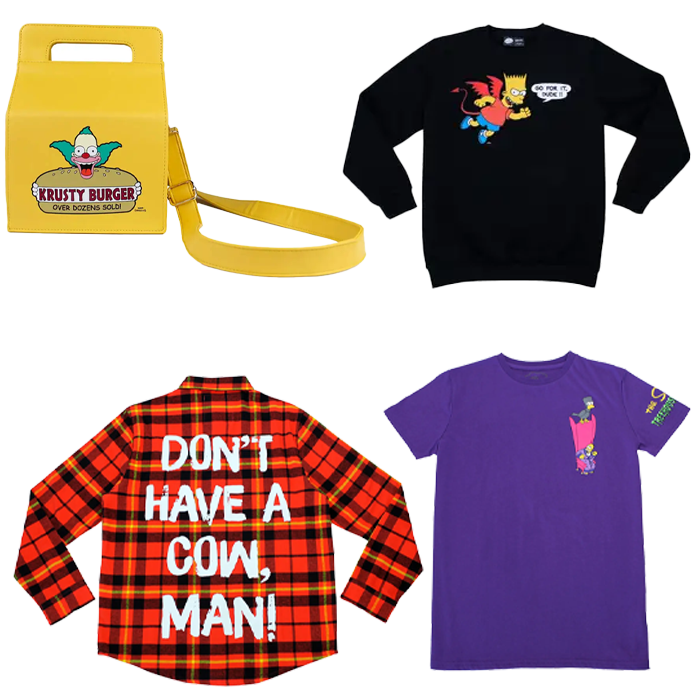 Simpsons x Cakeworthy collection visuel produit