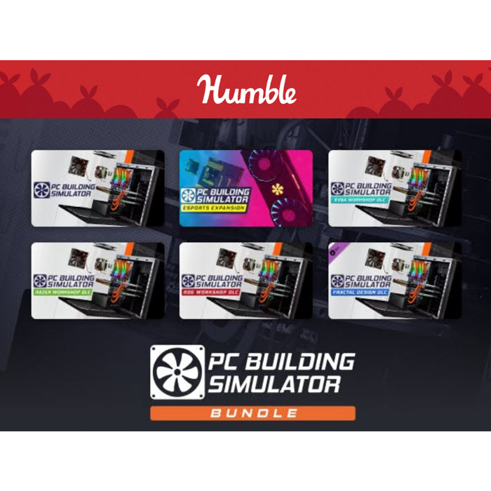 Pack PC Building Simulator visuel produit humble bundle