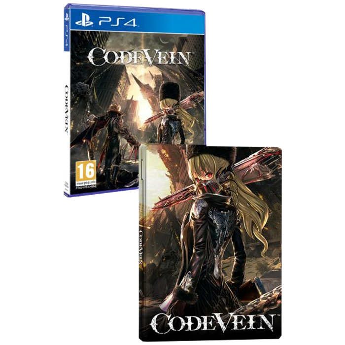 code vein ps4 steelbook visuel produit