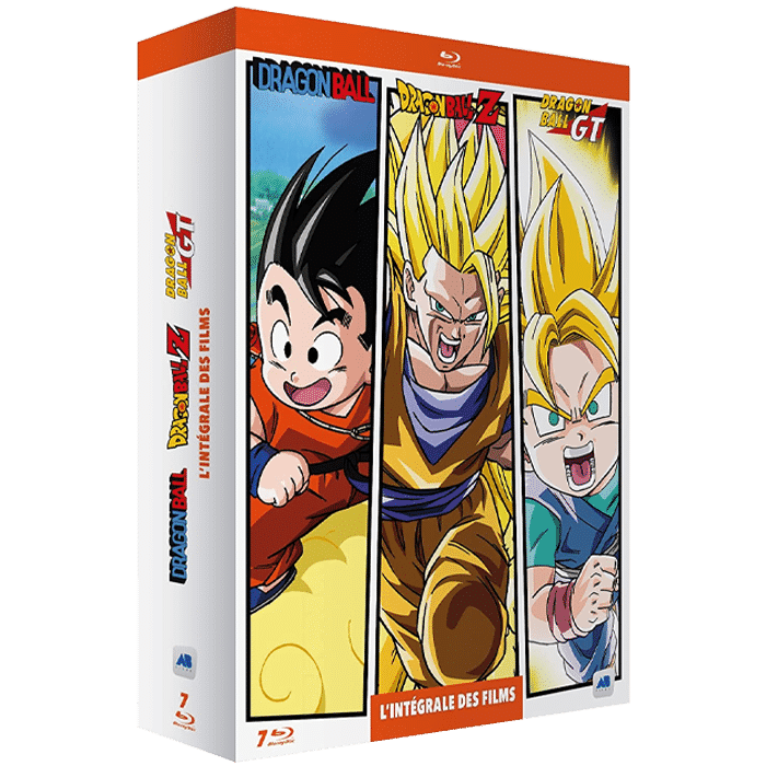 Coffret integrale films Dragon Ball visuel produit