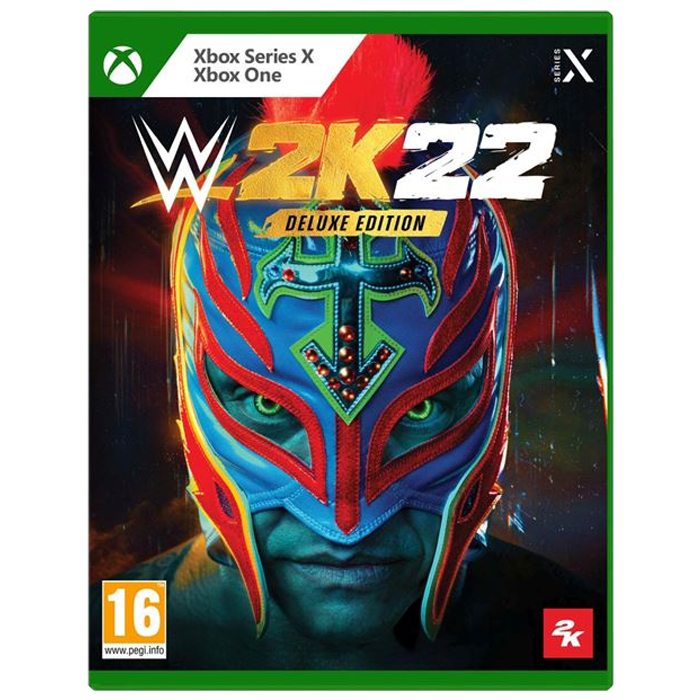 wwe 2k22 deluxe xbox visuel produit