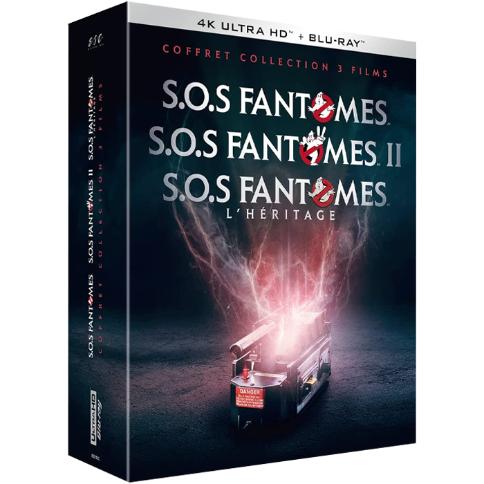 sos fantomes trilogie 4k visuel produit