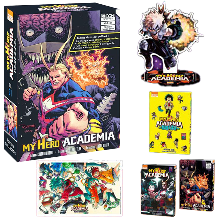 my hero academia t31 collector visuel produit v3