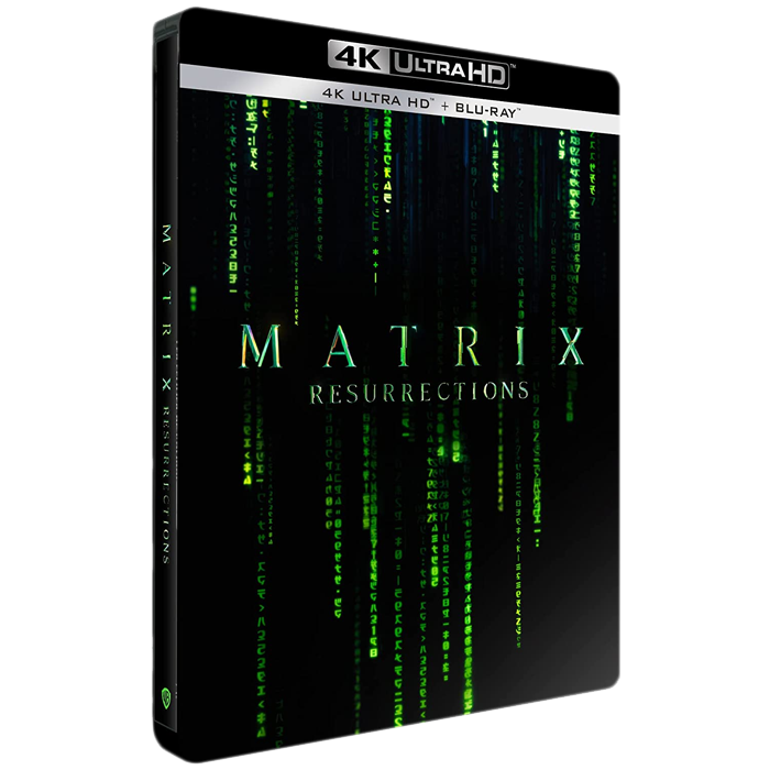 matrix resurrections blu ray 4K steelbook standard edition standard v1