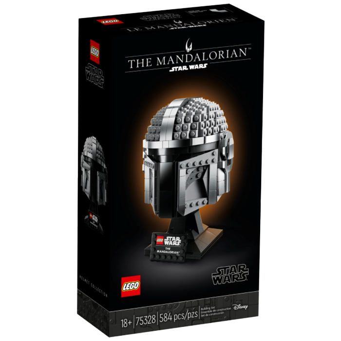 lego casque mandalorian 75328 visuel produit