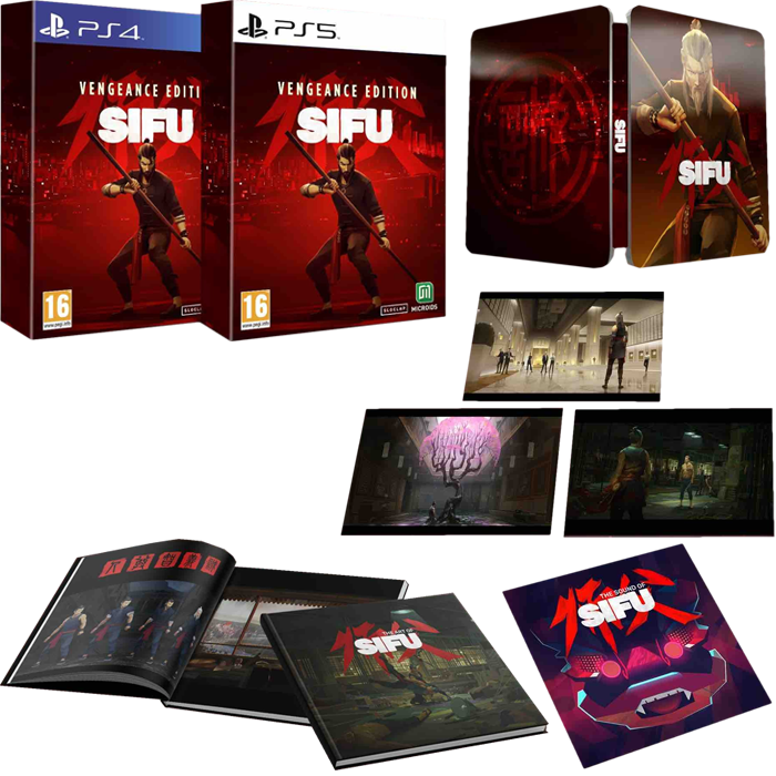sifu edition vengeance PS4 PS5 visuel produit