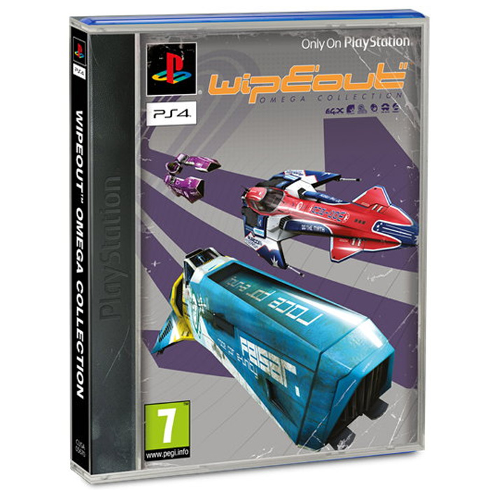 WipEout-Omega-Collection-sur-PS4-boitier-classique-rétro
