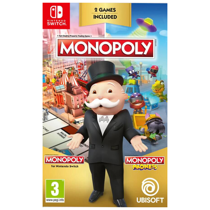 monopoly plus et madness switch visuel produit