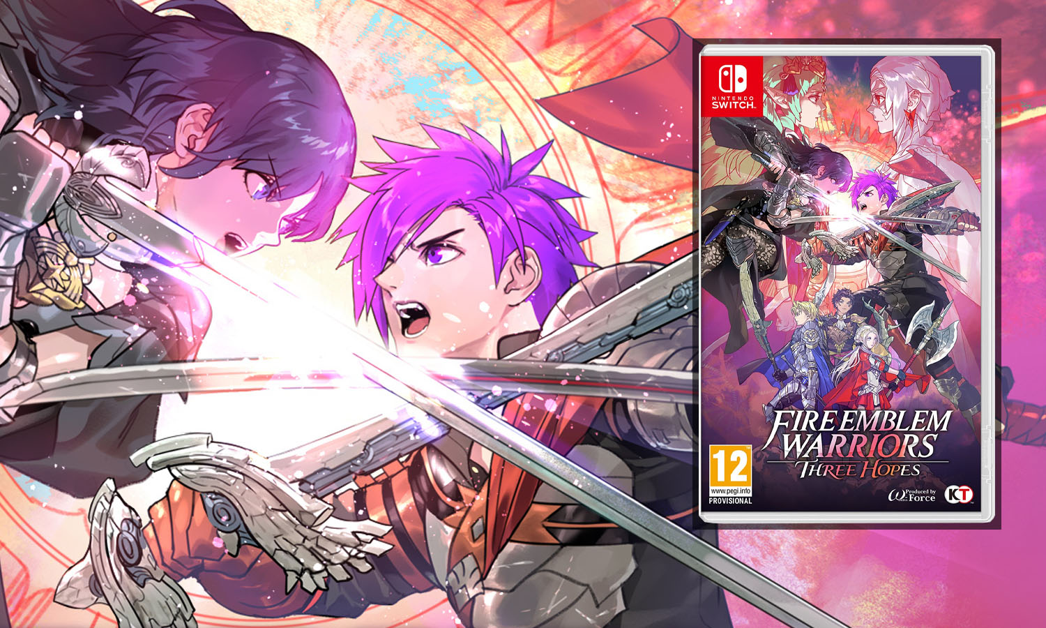 Fire Emblem Three Hopes sur Switch visuel slider