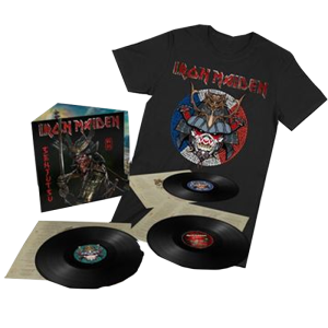 vinyle iron maiden senjutsu visuel produit