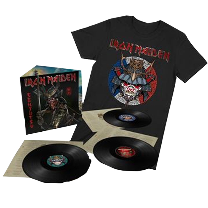 vinyle iron maiden senjutsu visuel produit