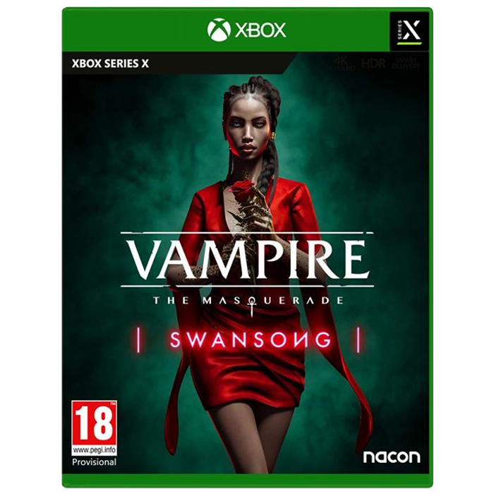 vampire the masquerade swansong xbox series visuel produit