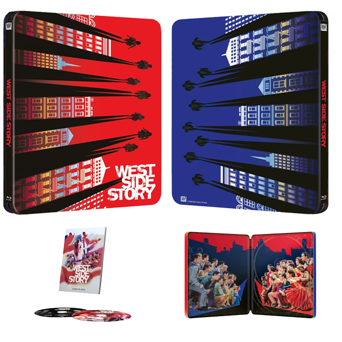 west side story 2021 steelbook visuel produit