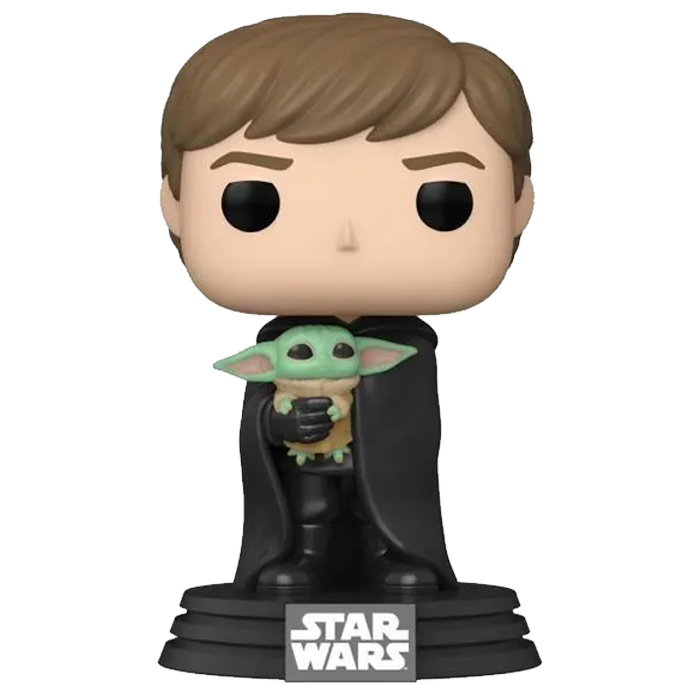 Figurine Funko Pop Luke Baby Yoda visuel produit