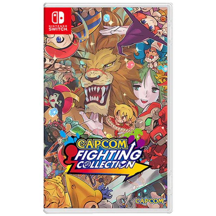 capcom fighting collection switch visuel produit