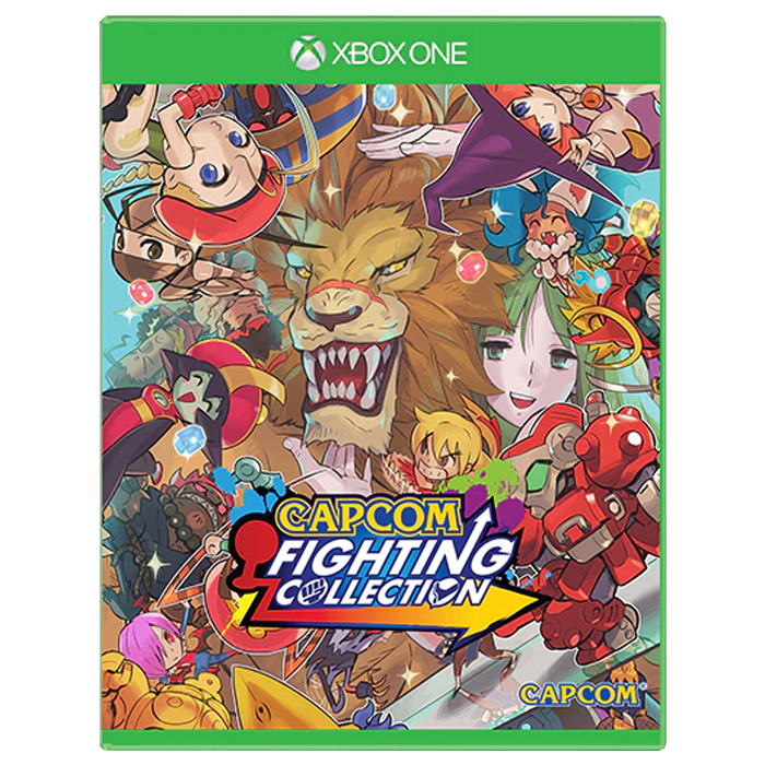 capcom fighting collection xbox one visuel produit