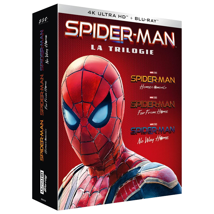 spiderman 3 films bluray 4k visuel produit